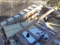 Wc.katon aluskatteen asennus 28.4.2017